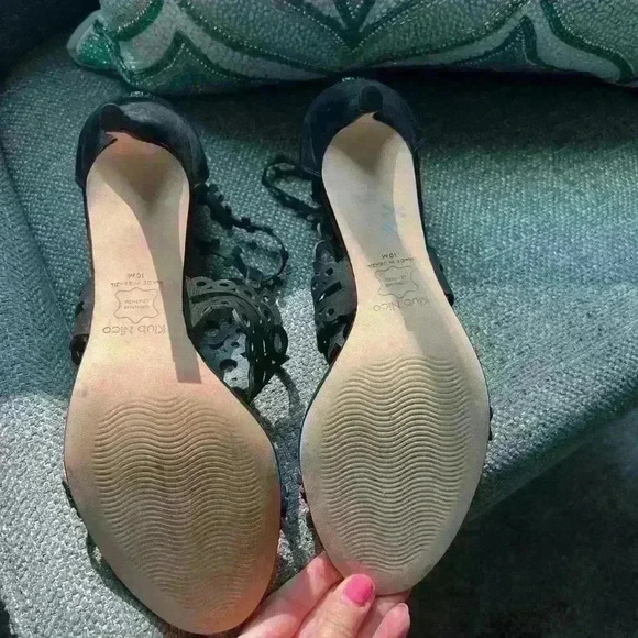 Klub Nico Antonia Sandal Heels Size 10 Black - Picture 7 of 11